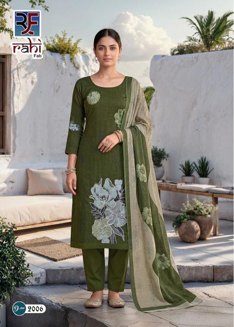 Rahi rising gold vol-2 dress materials wholesale shops in surat